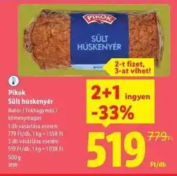 Lidl Pikok Sült húscipó ajánlat