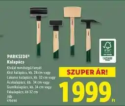 Lidl PARKSIDE Kalapács ajánlat