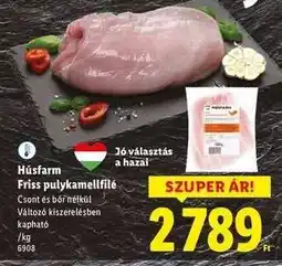 Lidl HÚSFARM Friss pulykamellfilé ajánlat