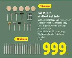 Lidl PARKSIDE Mini barkácskészlet ajánlat