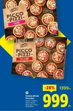 Lidl TRATTORIA ALFREDO Picco Pizzi ajánlat