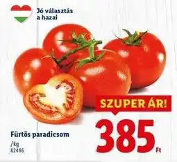 Lidl Fürtös paradicsom ajánlat
