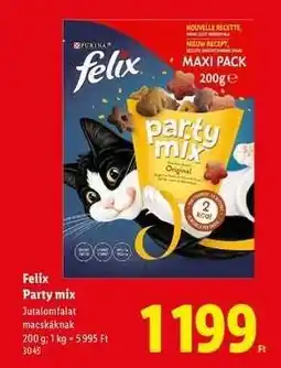 Lidl FELIX Party mix ajánlat