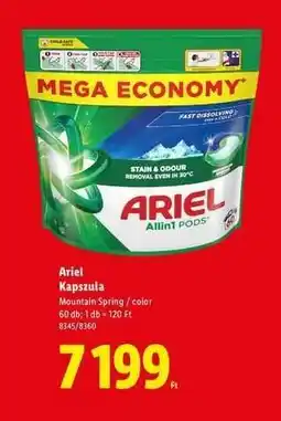 Lidl Ariel Kapszula ajánlat