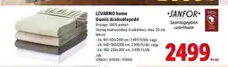 Lidl LIVARNO home Gumis dúszőrlepedő ajánlat