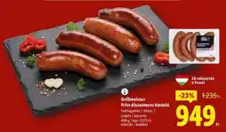 Lidl GRILLMEISTER Friss disznótoros kóstoló ajánlat
