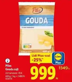 Lidl PILOS Gouda sajt ajánlat
