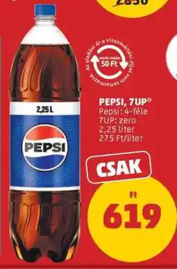 PENNY Pepsi, 7UP ajánlat