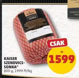 PENNY Kaiser Szendvics-sonka ajánlat
