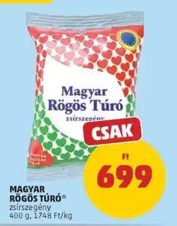 PENNY Magyar rögös túró ajánlat