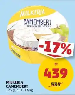 PENNY MILKERIA CAMEMBERT ajánlat