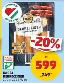 PENNY KARÁT DEBRECZINER ajánlat