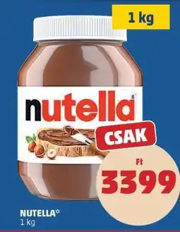 PENNY Nutella ajánlat