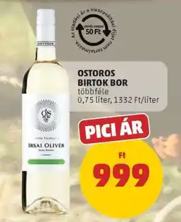 PENNY Ostoros Birtok bor ajánlat