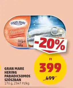 PENNY GRAN MARE HERING PARADICSOMOS SZÓSZBAN ajánlat