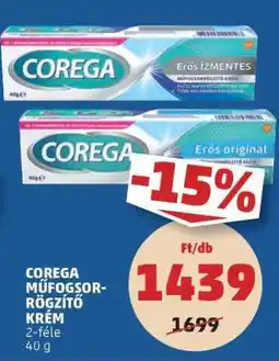 PENNY COREGA Műfogsorrögzítő Krém ajánlat