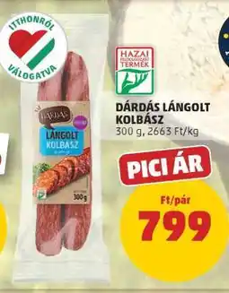 PENNY Dárdás Lángolt Kolbász ajánlat