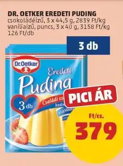 PENNY Dr. Oetker Eredeti Puding ajánlat