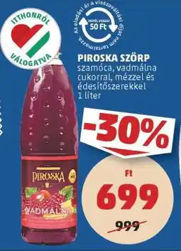 PENNY Piroska Szörp ajánlat
