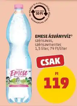 PENNY Emese ásványvíz ajánlat