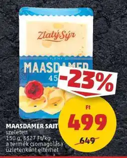 PENNY Maasdamer Sajt ajánlat