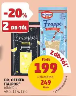 PENNY Dr. Oetker Italpor ajánlat