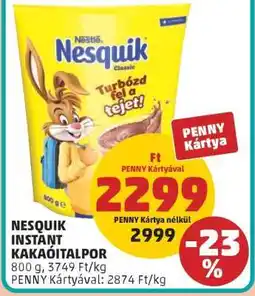 PENNY Nesquik Instant Kakaóitalpor ajánlat