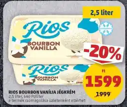 PENNY RIOS Bourbon Vanília Jégkrém ajánlat