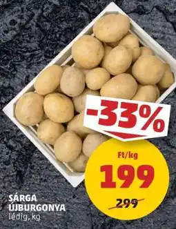 PENNY Sárga újburgonya ajánlat