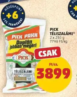 PENNY PICK Téliszalámi ajánlat