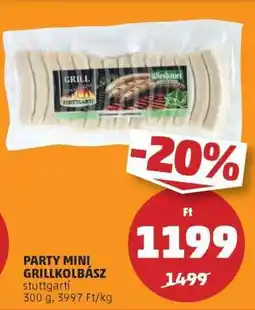 PENNY PARTY MINI GRILLKOLBÁSZ ajánlat
