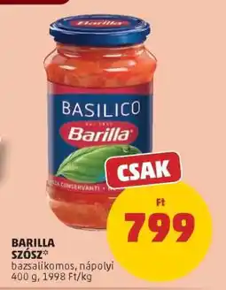 PENNY Barilla Szósz ajánlat