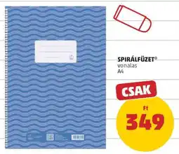 PENNY Spirálfüzet ajánlat