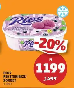 PENNY RIOS FEKETERIBIZLI SORBET ajánlat