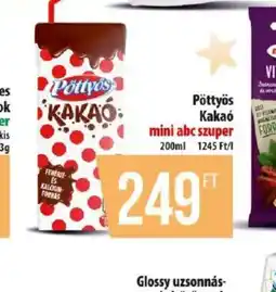 Coop Pöttyös kaka ajánlat