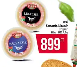 Coop Orsi Kacsa/Libazsír ajánlat