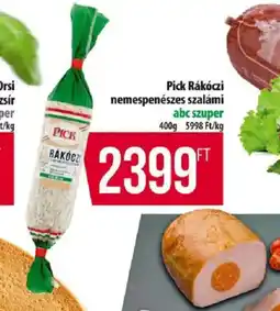 Coop Pick Rákczi nemespenészes szalámi ajánlat