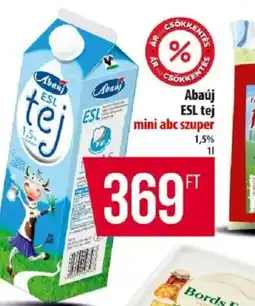 Coop Abaúj ESL tej ajánlat