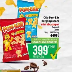 Coop Chio Pom-Bär burgonyasnack ajánlat