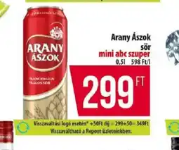 Coop Arany Ászok sör ajánlat