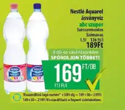 Coop Nestlé Aquarel ásványvíz ajánlat