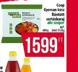 Coop Coop Gyorsan kész Rántott sertéskaraj ajánlat