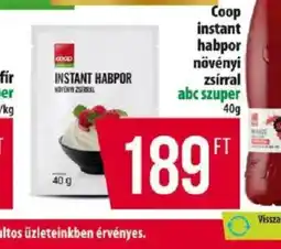Coop Coop Instant Habpor ajánlat