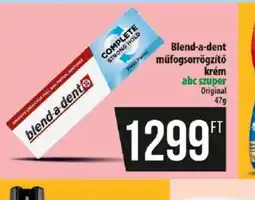Coop Blend-a-dent műfogsorrögzítő krém ajánlat