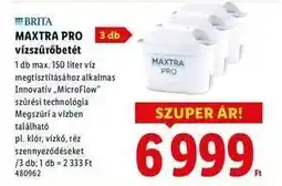 Lidl BRITA MAXTRA PRO vízszűrőbetét ajánlat