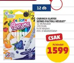 PENNY Carioca illatos színes filctoll készlet ajánlat