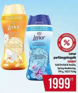 Coop Lenor Parfümgyöngyök ajánlat