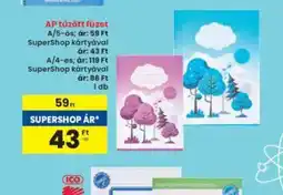 Interspar AP tűzött füzet ajánlat