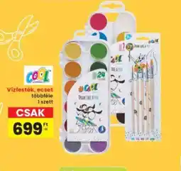 Interspar Cool vízfesték, ecset ajánlat