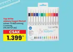Interspar Top Write vékony hegyű filctoll ajánlat